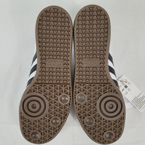 Adidas Originals Samba OG (WHITE/BLACK/CLEAR GRANITE) Womens Shoes IG9030 Sz 7.5 - Picture 6 of 10